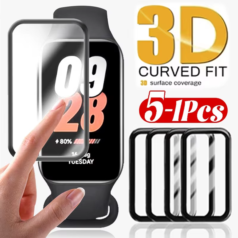Xiaomi Band 8 & Band 9 Active 3D Curved Edge Protective Film Review