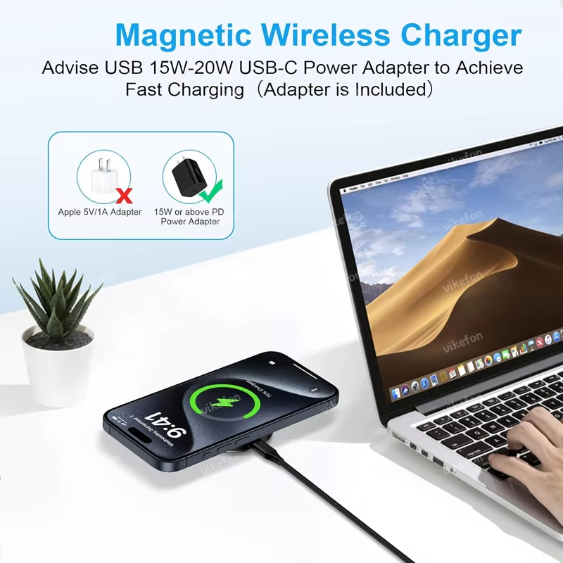 Magnetic 3 in 1 Wireless Charger
