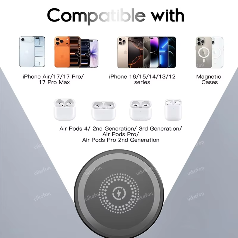 Magnetic 3 in 1 Wireless Charger