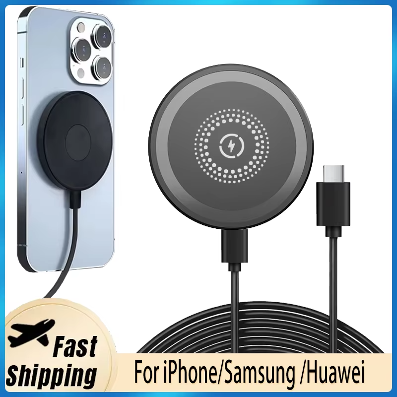 Magnetic 3 in 1 Wireless Charger for iPhone, Apple Watch, AirPods and Compatible Devices
