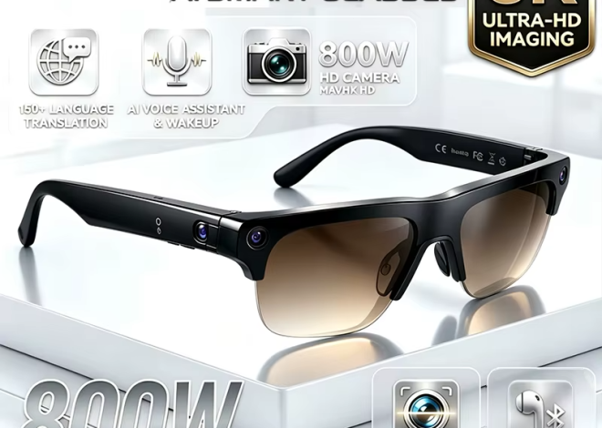Smart AI Glasses 800W HD 8K Shooting Camera: Complete Review