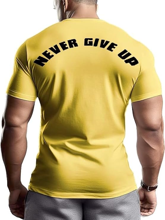 ALCOACH Mens Bodybuilding T-Shirt - Image 4