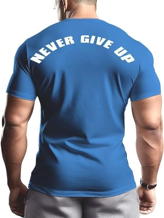 ALCOACH Mens Bodybuilding T-Shirt - Image 3